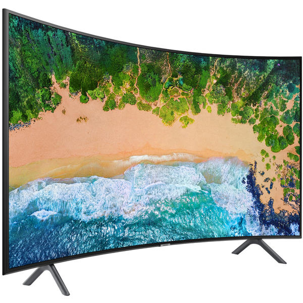 Televizor LED Samsung Smart TV UE49NU7302, 124cm, 4K UHD, Ecran curbat, Negru