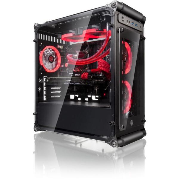 Carcasa RAIJINTEK Coeus Elite TC, MiniTower, Fara sursa, Negru