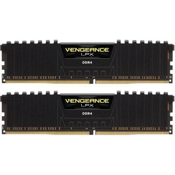 Memorie Corsair Vengeance LPX Black, 32GB, DDR4, 3333MHz, CL16, 1.35V, Kit Dual Channel