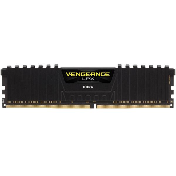 Memorie Corsair Vengeance LPX Black, 64GB, DDR4, 3600MHz, CL18, 1.35V, Kit Quad Channel