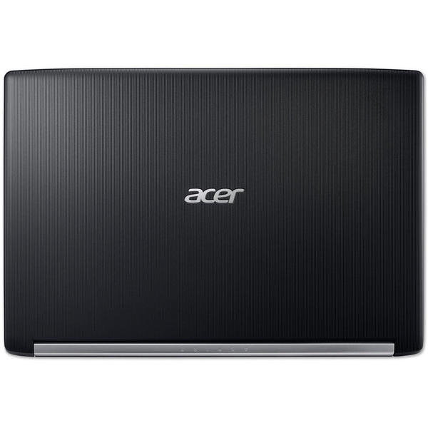 Laptop Acer Aspire A515-51G-75UB, 15.6'' FHD, Core i7-7500U 2.7GHz, 4GB DDR4, 256GB SSD, GeForce MX130 2GB, Linux, Negru