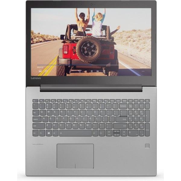 Laptop Lenovo IdeaPad 520-15IKBR, 15.6'' FHD, Core i5-8250U 1.6GHz, 8GB DDR4, 256GB SSD, GeForce MX150 4GB, FingerPrint Reader, FreeDOS, No ODD, Grey