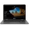 Laptop Asus 2-in-1, ZenBook Flip UX461UA-E1012T, 14 inch FHD Touch, Intel Core i5-8250U, 8GB RAM, 256GB SSD, GMA UHD 620, Win 10 Home, Gray