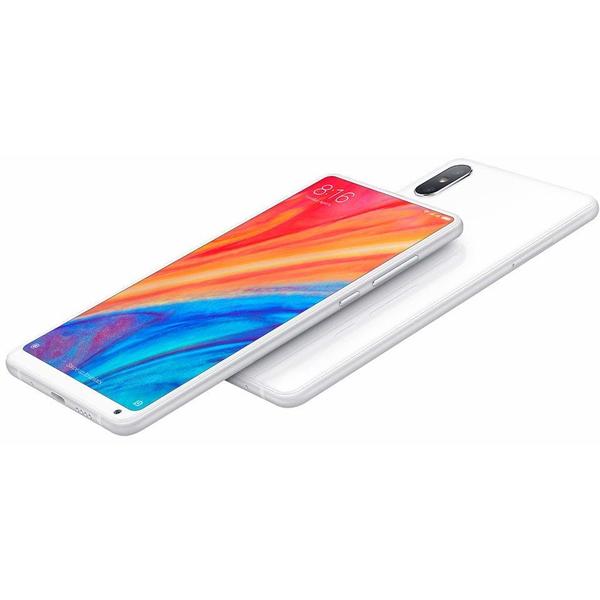 Smartphone Xiaomi Mi Mix 2s, Dual SIM, 5.99 inch Full HD+, Gorilla Glass 4, Octa Core, 64GB, 6GB RAM,  4G, Tri-Camera: 12 mpx + 12 mpx + 5 mpx, baterie 3400 mAh, Quick Charge 3.0, White
