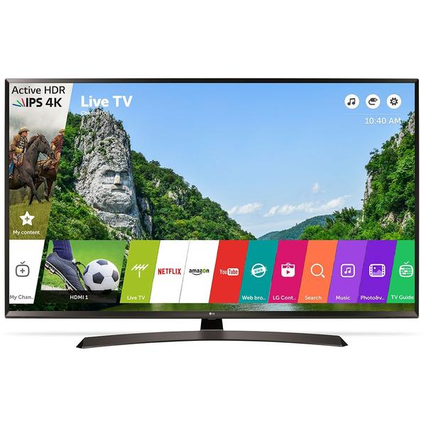 Televizor LED LG Smart TV 43UJ634V, 109cm, 4K UHD, Negru
