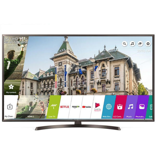 Televizor LED LG Smart TV 55UK6400PLF, 139cm, 4K UHD, Negru - Desigilat