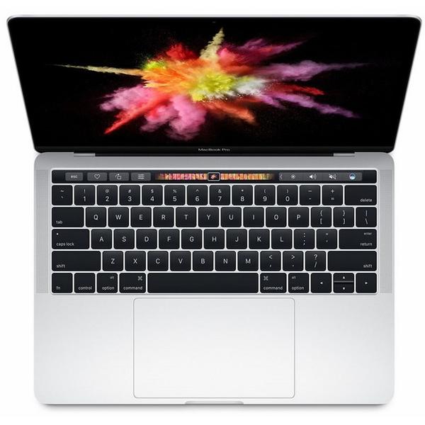 Laptop Apple The New MacBook Pro 13 Retina with Touch Bar, 13.3'' Retina, Core i5 3.1GHz, 8GB DDR3, 256GB SSD, Intel Iris Plus 650, Mac OS Sierra, INT KB, Silver