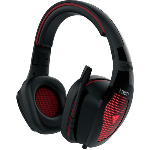 Casti gaming Gamdias Eros E1, Jack 3.5mm, Negru