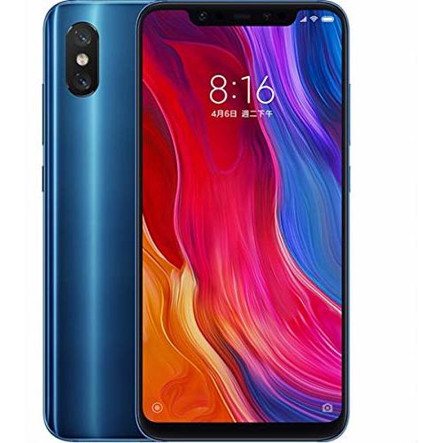 Smartphone Xiaomi Mi 8, Dual SIM, 6.21'' Super AMOLED, Octa Core 2.8GHz + 1.8GHz, 6GB RAM, 64GB, Tri camera 20MP +  12MP + 12MP, 4G, Blue