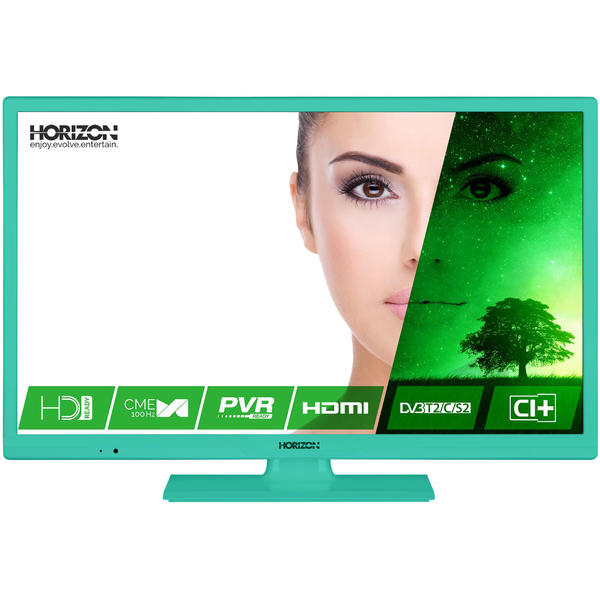 Televizor LED Horizon 24HL7123H, 60cm, HD, Verde