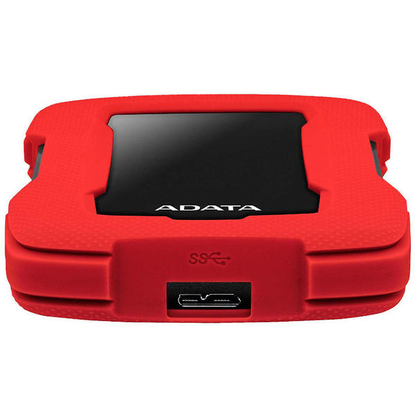 Hard Disk Extern ADATA HD330, 1TB, USB 3.1, Rosu