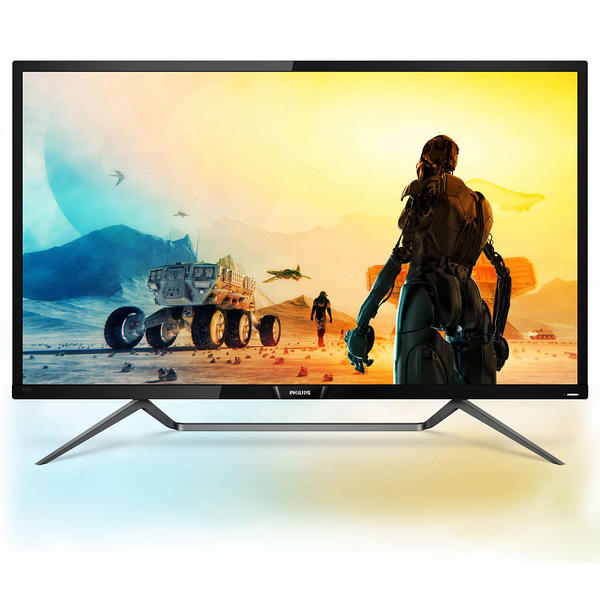 Monitor LED Philips 436M6VBPAB/00, 43", UHD 4K, VA, 4ms, HDR, Ambiglow, Negru