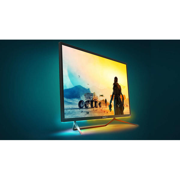 Monitor LED Philips 436M6VBPAB/00, 43", UHD 4K, VA, 4ms, HDR, Ambiglow, Negru