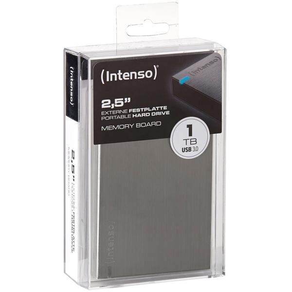 Hard Disk Extern Intenso Memory Board 2.5", 1TB, USB 3.0, Gri