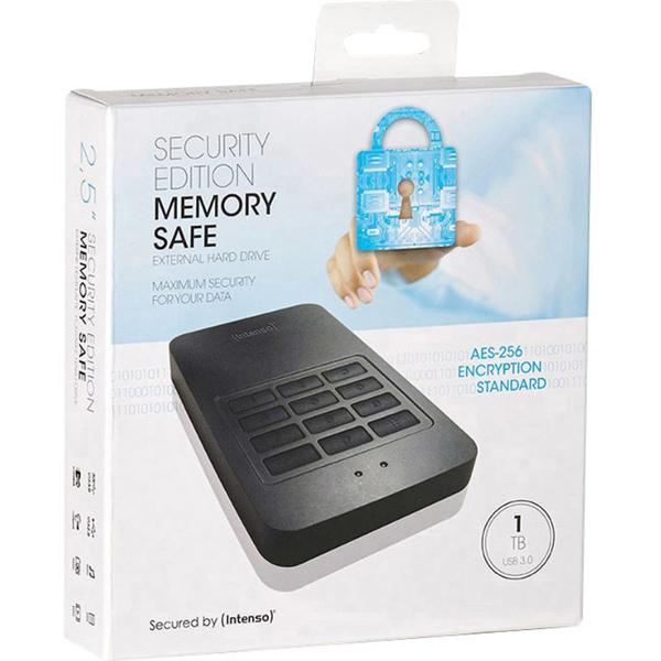 Hard Disk Extern Intenso Memory Safe 2.5", 1TB, USB 3.0, Negru