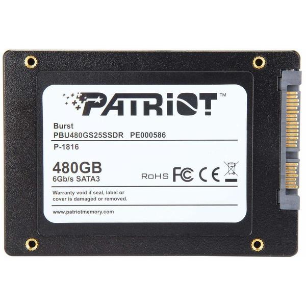 SSD PATRIOT Burst, 480GB, SATA 3, 2.5''