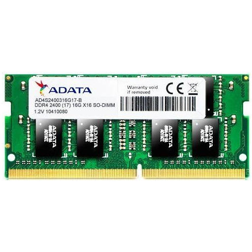 Memorie Notebook A-DATA Premier, 16GB, DDR4, 2400MHz, CL17, 1.2V