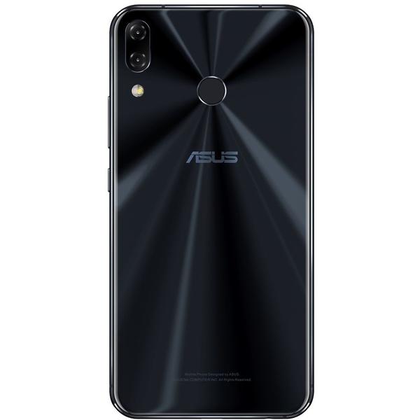 Smartphone Asus ZenFone 5Z ZS620KL, Dual SIM, 6.2'' IPS LCD Multitouch, Octa Core 2.7GHz + 1.7GHz, 6GB RAM, 64GB, Dual 12MP + 8MP, 4G, Midnight Blue
