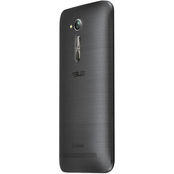 Smartphone Asus ZenFone Go ZB500KG, Dual SIM, 5.0'' TFT Multitouch, Quad Core 1.2GHz, 1GB RAM, 8GB, 8MP, 3G, Silver