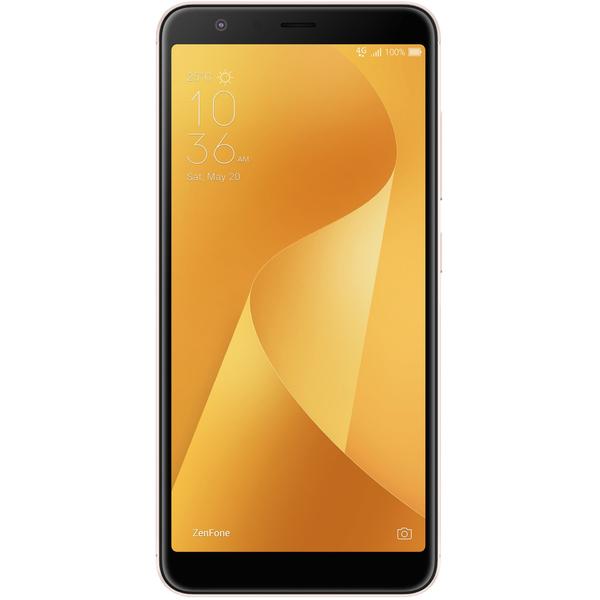 Smartphone Asus ZenFone Max Plus M1 ZB570TL, Dual SIM, 5.7'' IPS LCD Multitouch, Octa Core 1.5GHz + 1.0GHz, 3GB RAM, 32GB, Dual 16MP + 8MP, 4G, Sunlight Gold