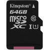 Kingston Canvas Select Micro SDXC, 64GB, Clasa 10, UHS-I U1