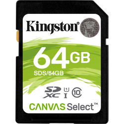 Canvas Select SDXC, 64GB, Clasa 10, UHS-I U1