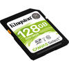 Card Memorie Kingston Canvas Select SDXC, 128GB, Clasa 10, UHS-I U1