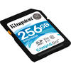 Card Memorie Kingston Canvas Go! SDXC, 256GB, Clasa 10, UHS-I U3