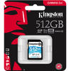 Card Memorie Kingston Canvas Go! SDXC, 512GB, Clasa 10, UHS-I U3