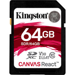 Canvas React SDXC, 64GB, Clasa 10, UHS-I U3