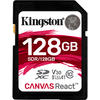 Card Memorie Kingston Canvas React SDXC, 128GB, Clasa 10, UHS-I U3