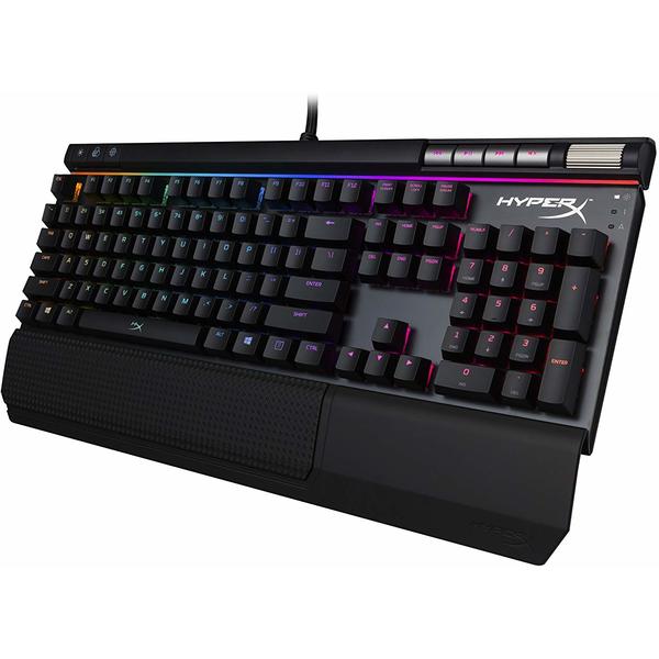 Tastatura gaming Kingston HyperX Alloy Elite RGB, Layout US, Cherry MX Brown, Negru