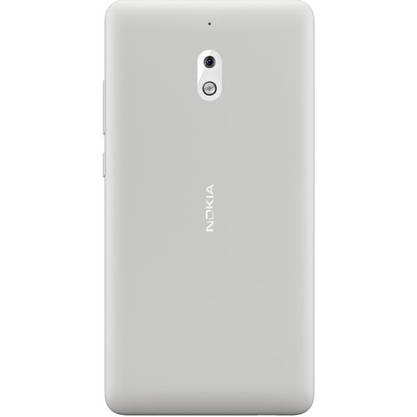 Smartphone Nokia 2.1 (2018), Dual SIM, 5.5'' IPS LCD Multitouch, Quad Core 1.4GHz, 1GB RAM, 8GB, 8MP, 4G, Grey/Silver