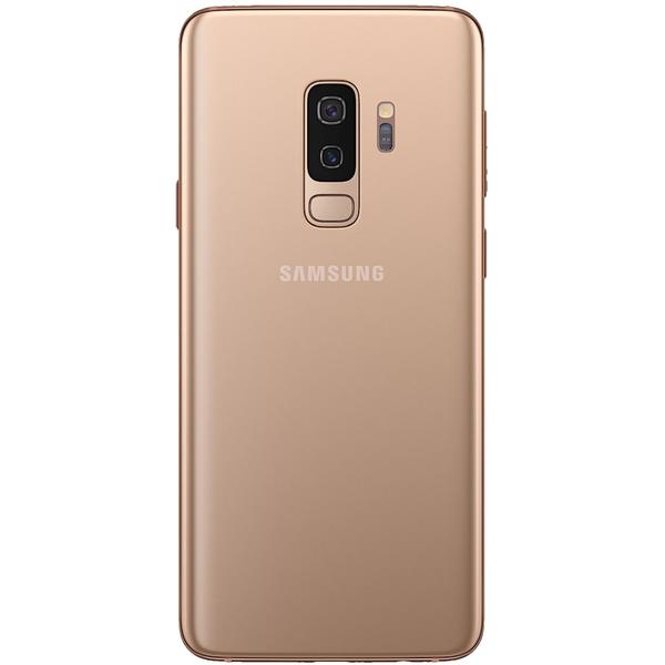 Smartphone Samsung Galaxy S9 Plus, Dual SIM, 6.2'' Super AMOLED Multitouch, Octa Core 2.7GHz + 1.7GHz, 6GB RAM, 64GB, Dual 12MP + 12MP, 4G, Gold
