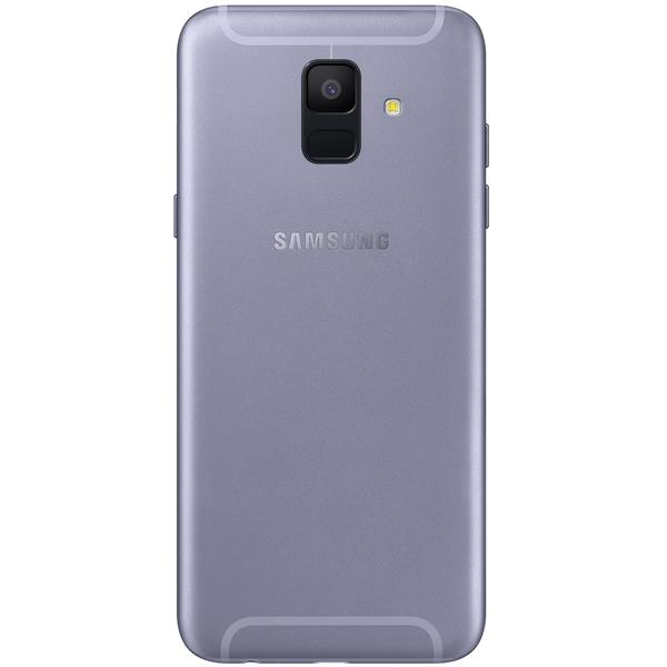 Smartphone Samsung Galaxy A6 (2018), Dual SIM, 5.6'' Super AMOLED Multitouch, Octa Core 1.6GHz, 3GB RAM, 32GB, 16MP, 4G, Lavender-Orchid Gray