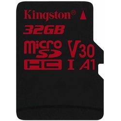 Card Memorie Kingston Canvas React Micro SDHC, 32GB, Clasa 10, UHS-I U3