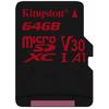 Card Memorie Kingston Canvas React Micro SDXC, 64GB, Clasa 10, UHS-I U3