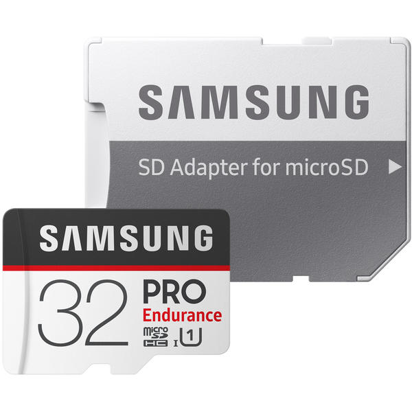 Samsung PRO Endurance Micro SDHC, 32GB, Clasa 10, UHS-I U1 + Adaptor SD