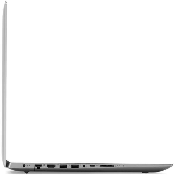 Laptop Lenovo IdeaPad 330-15IKBR, 15.6" HD, Core i3-7020U 2.3GHz, 4GB DDR4, 500GB HDD, Intel HD 620, No ODD, FreeDOS, Gri