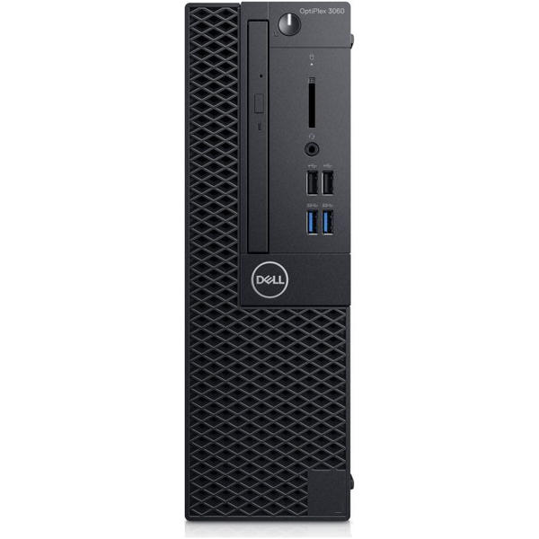 Sistem Brand Dell OptiPlex 3060 SFF, Core i5-8500 3.0GHz, 8GB DDR4, 1TB HDD, Intel UHD 630, Linux, Negru