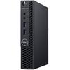 Mini PC Dell OptiPlex 3060 MFF, Core i5-8500T 2.1GHz, 4GB DDR4, 128GB SSD, Intel UHD 630, Linux, Negru