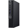 Mini PC Dell OptiPlex 3060 MFF, Core i5-8500T 2.1GHz, 8GB DDR4, 256GB SSD, Intel UHD 630, Linux, Negru