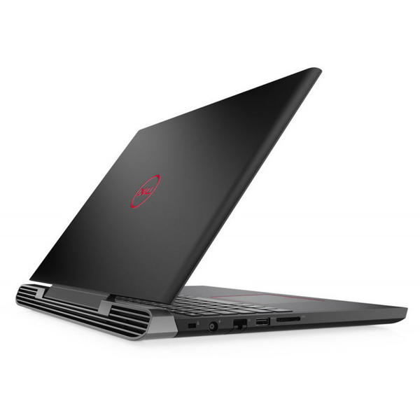 Laptop Dell G5 15 5587, 15.6'' FHD, Core i7-8750H 2.2GHz, 8GB DDR4, 1TB HDD + 128GB SSD, GeForce GTX 1050 Ti 4GB, Linux, Negru