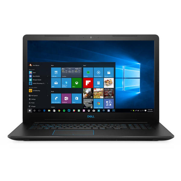 Laptop Dell G3 17 3779, 17.3'' FHD, Core i5-8300H 2.3GHz, 8GB DDR4, 1TB HDD + 128GB SSD, GeForce GTX 1050 Ti 4GB, Win 10 Home 64bit, Negru