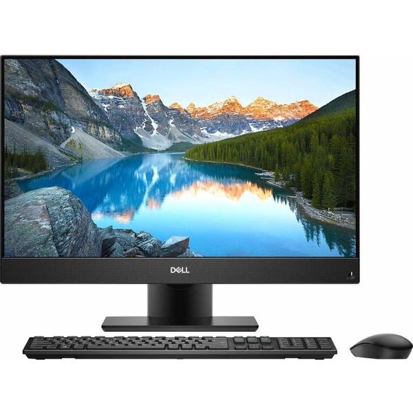 All in One PC Dell Inspiron 24 5477, 23.8'' FHD Touch, Core i7-8700T 2.4GHz, 16GB DDR4, 1TB HDD + 128GB SSD, Intel UHD 630, Win 10 Home 64bit, Negru