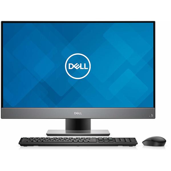 All in One PC Dell Inspiron 7777, 27.0'' FHD Touch, Core i7-8700T 2.4GHz, 16GB DDR4, 1TB HDD + 256GB SSD, Intel UHD 630, Win 10 Home 64bit, Negru/Argintiu