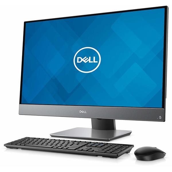 All in One PC Dell Inspiron 7777, 27.0'' FHD Touch, Core i7-8700T 2.4GHz, 16GB DDR4, 1TB HDD + 256GB SSD, Intel UHD 630, Win 10 Home 64bit, Negru/Argintiu