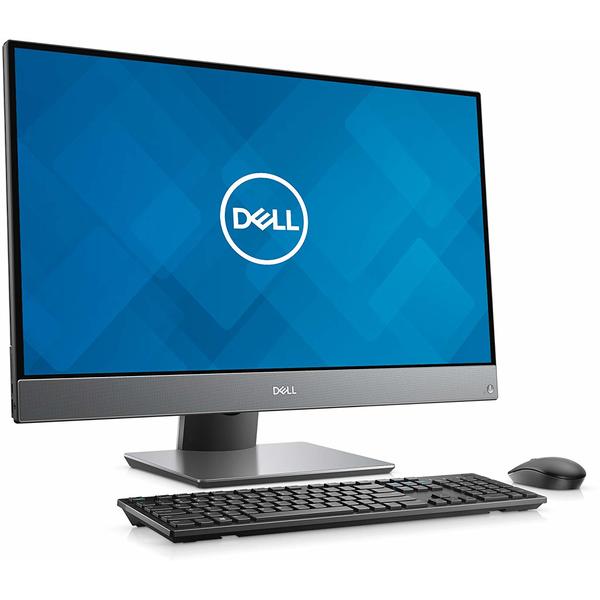 All in One PC Dell Inspiron 7777, 27.0'' FHD Touch, Core i7-8700T 2.4GHz, 16GB DDR4, 1TB HDD + 256GB SSD, Intel UHD 630, Win 10 Home 64bit, Negru/Argintiu