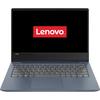 Laptop Lenovo IdeaPad 330S-14IKB, 14" FHD, Core i5-8250U pana la 3.4GHz, 8GB DDR4, 1TB HDD, Intel UHD 620, FreeDOS, Albastru