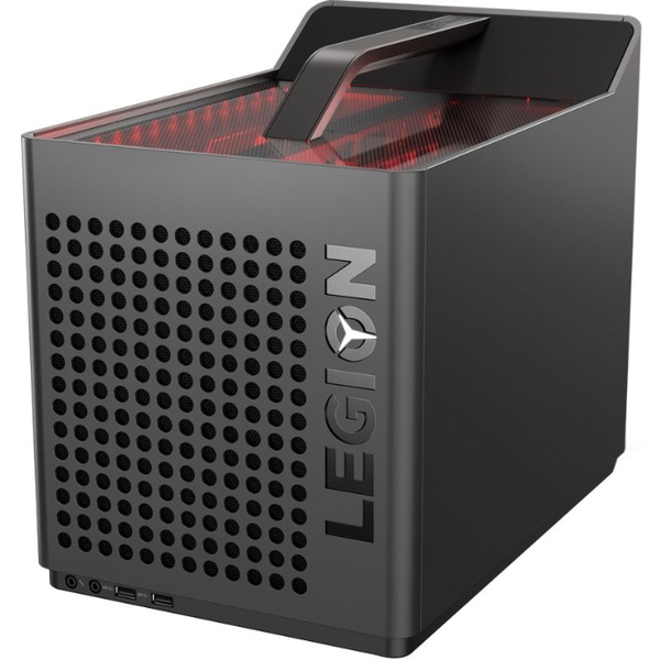 Sistem Brand Lenovo Legion C530-19ICB Cube, Core i7-8700 3.2GHz, 8GB DDR4, 1TB HDD + 128 GB SSD, GeForce GTX 1060 6GB, FreeDOS, Negru